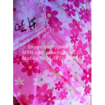 cheaper cvc 60/40 printed fabric for bedding set